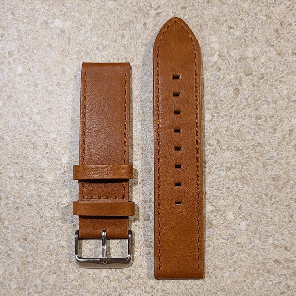 Unused Boldr Brand 22mm Leather Watch Strap - Picture 1 of 2